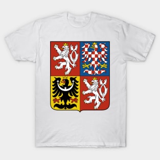 Czech Republic Coat of Arms (Czechia) T-Shirt